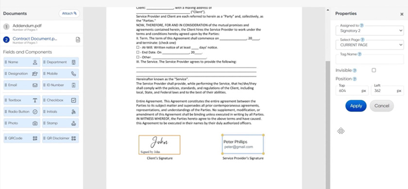 Dashboard Audit Trails & Compliance