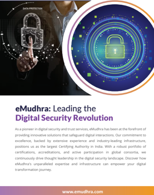 eMudhra: Leading the Digital Security Revolution